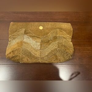 borbonese brown Tan Clutch Bag